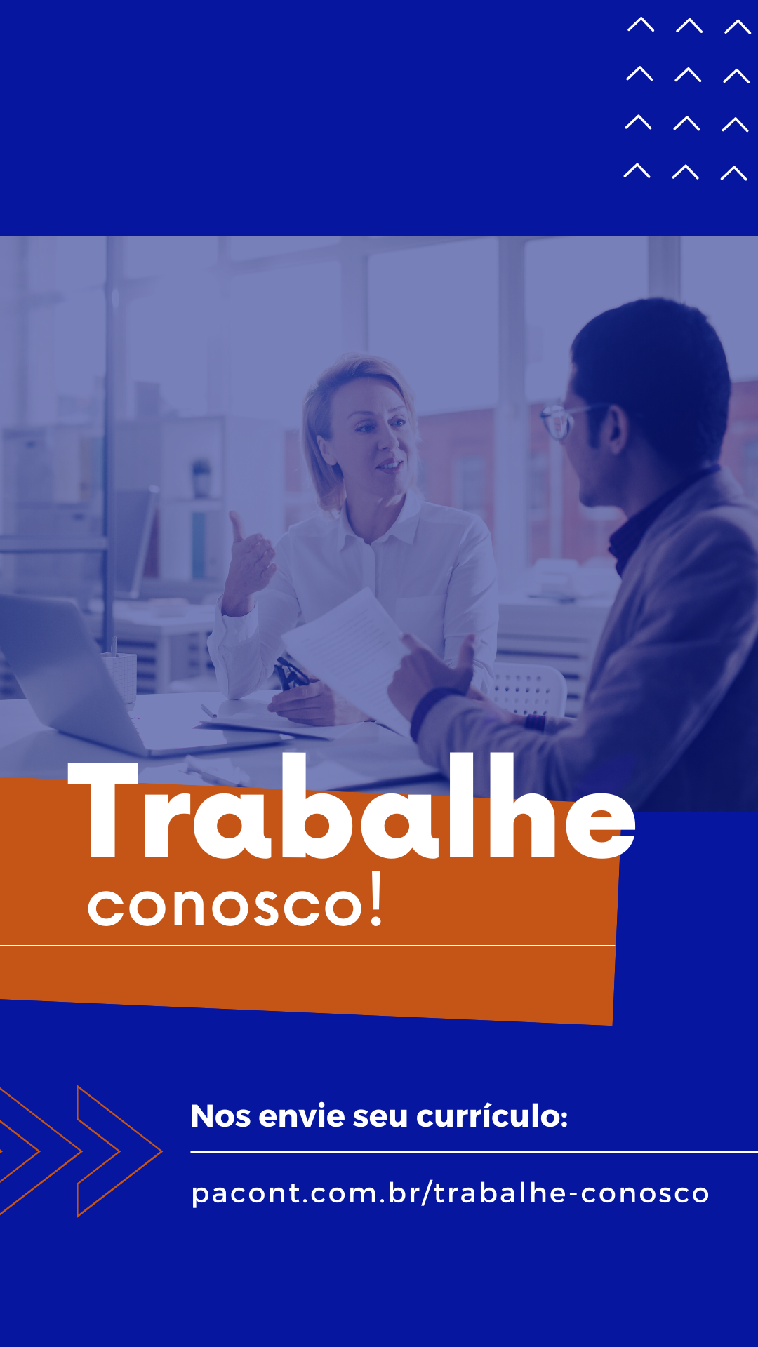 Trabalhe Conosco - Pacont